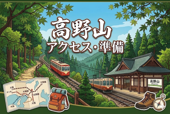 高野山アクセス・準備
