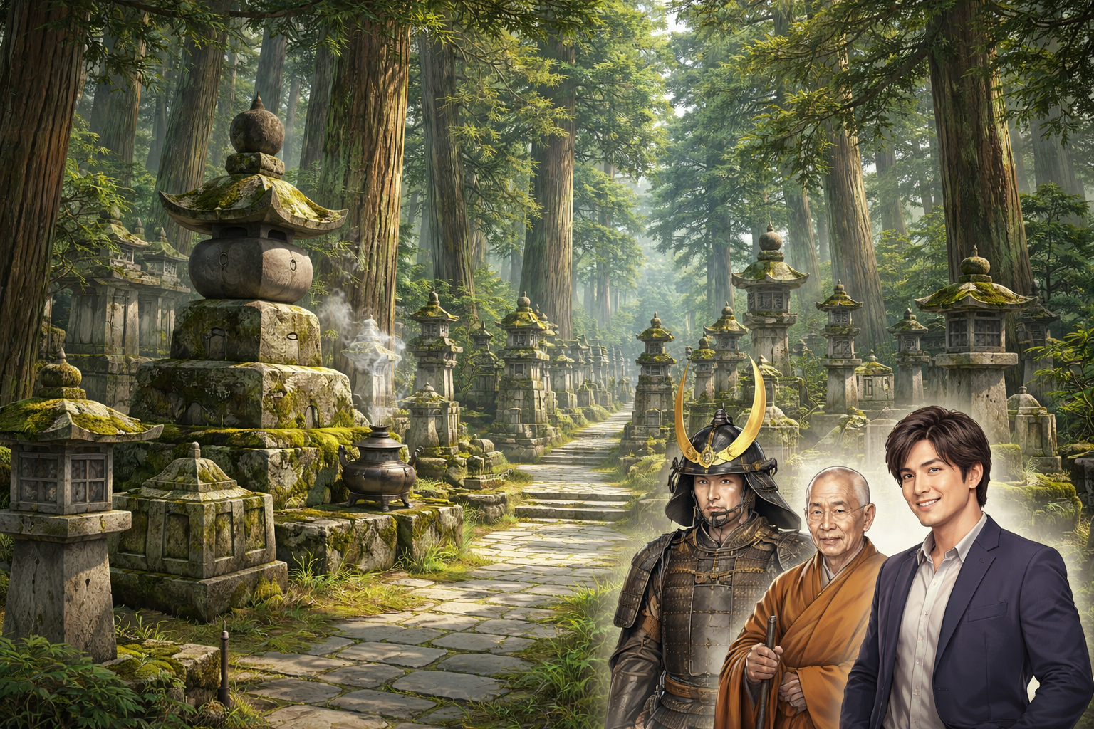 なぜ高野山奥の院に有名人の墓が集まったのか