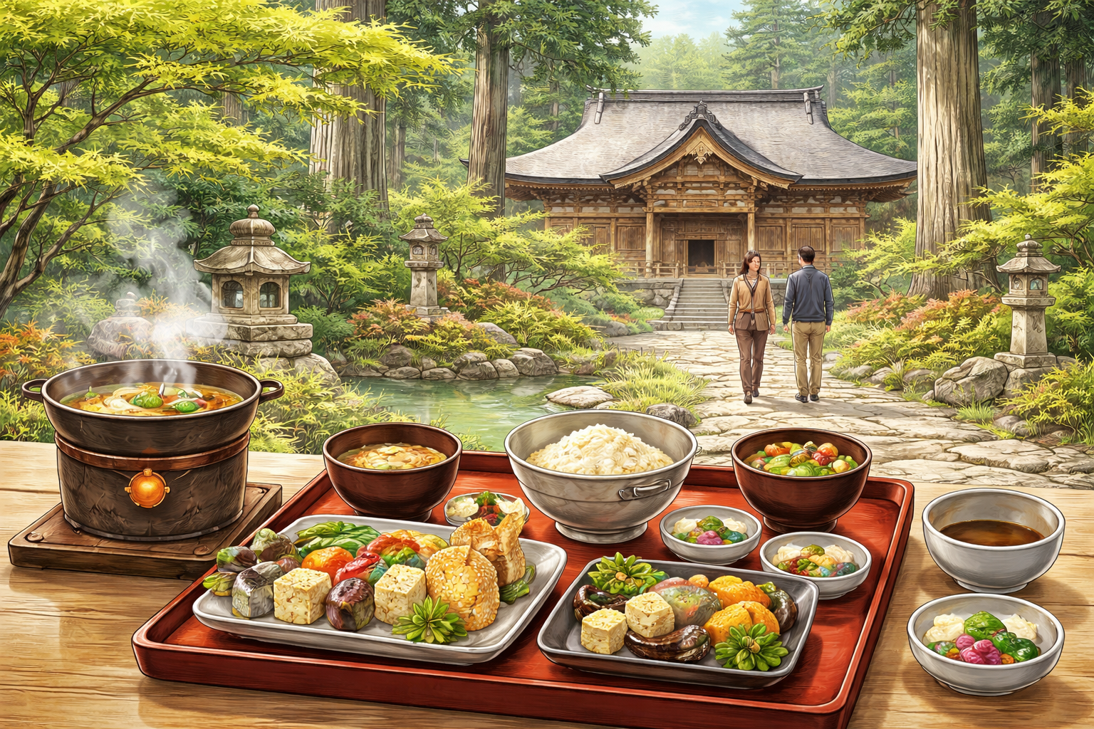 なぜ高野山の宿坊で日帰り精進料理が楽しめるのか?